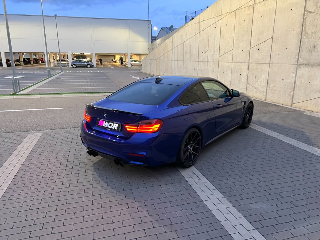 BMW 428i San Marino Blue