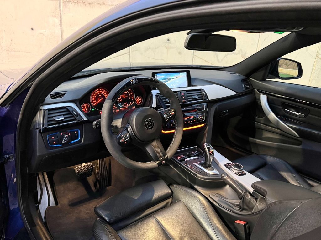 BMW 428i San Marino Blue