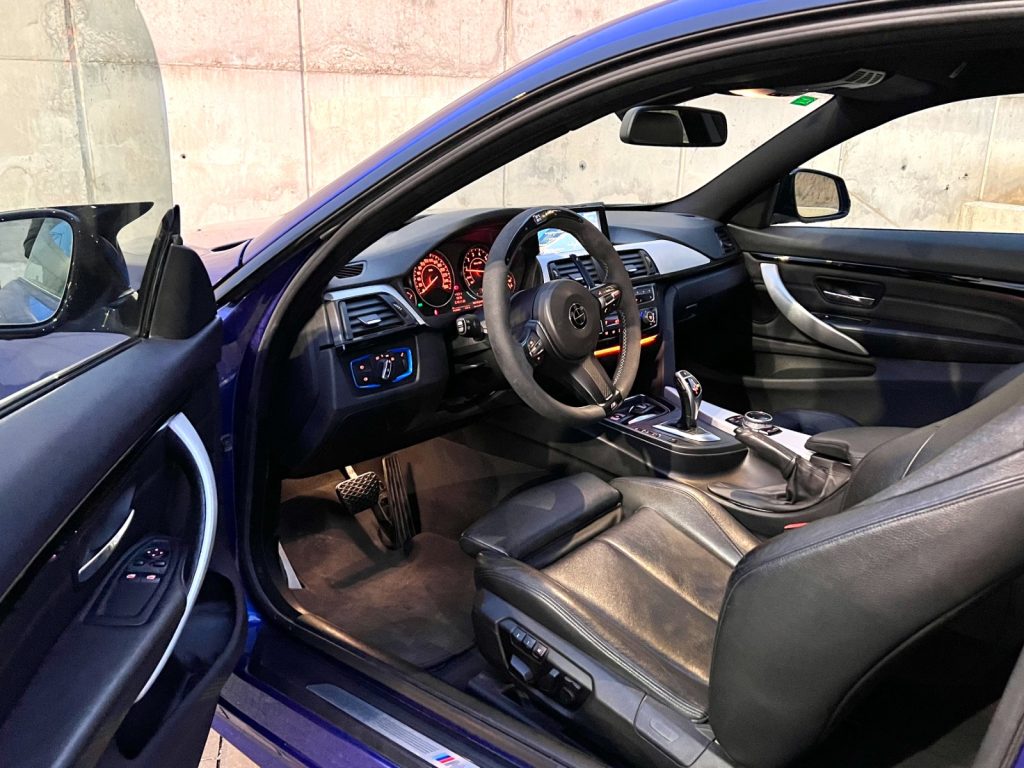 BMW 428i San Marino Blue