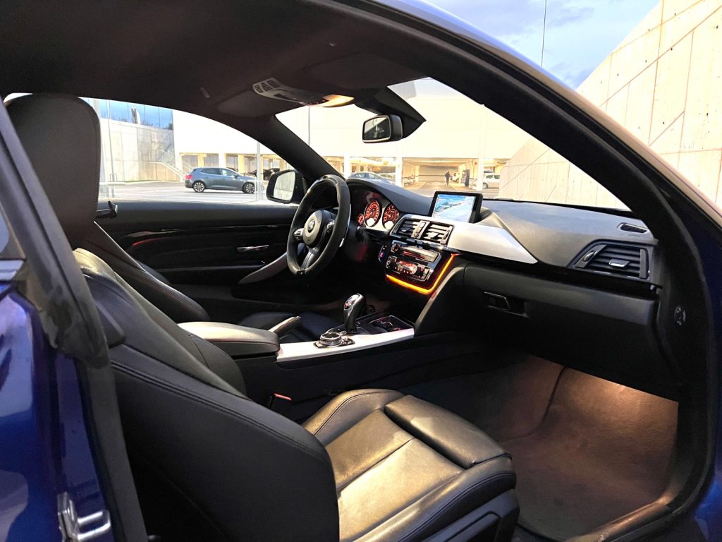 BMW 428i San Marino Blue